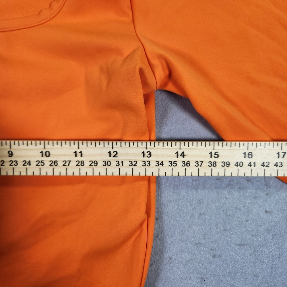 New Era Women's S Orange Long Sleeve Crop Top Cleveland Browns NFL Football NWT - Picture 7 of 10